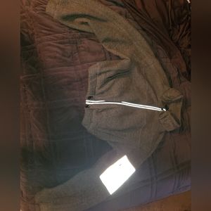 Cropped fleece jacket